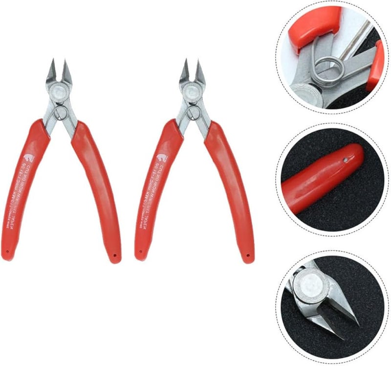 Stainless Steel Wire Cutter And Hose Clamp Pliers Set For Electrical DIY Repair Tool - Image 3